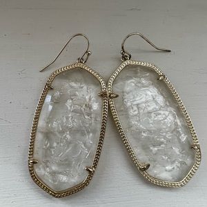 Kendra Scott Crackle Crystal Earrings